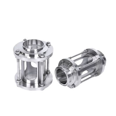 Customizable 3 Inch Tri Clamp Type Sight Glass for Flow Monitoring in Sanitary Systems