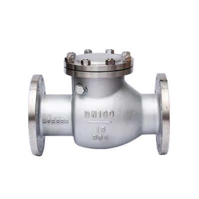 Flange Ends Connection H44W-16P Stainless Steel 304 Swing Check Valves for Industrial