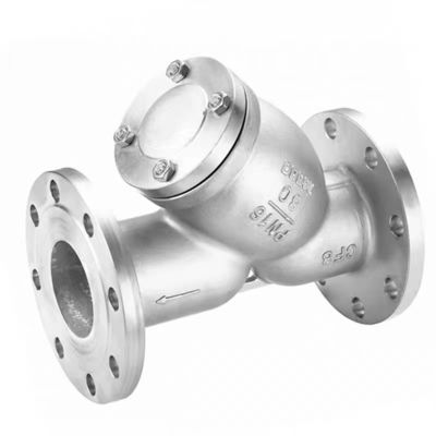 WZ Stainless Steel 304 316 Y-Type Filter Flange Valve for Pipeline Steam Filtration