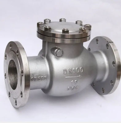 Ductile Iron Foot Check Valve for Quick Fittings Round Head Code Female Thread Flapper