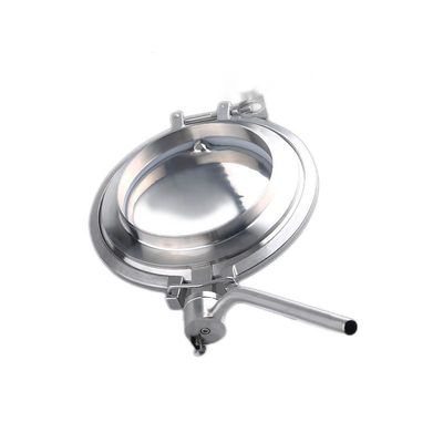 Equal Stainless Steel 304 Sanitary Powder Valve Butterfly Valve