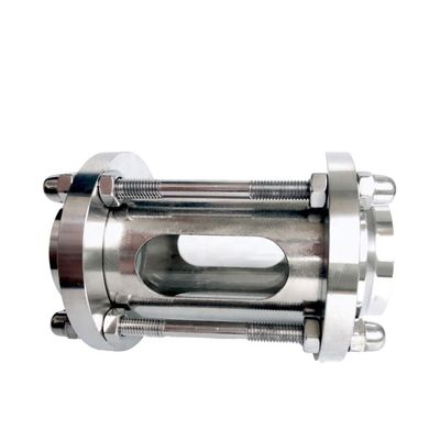 Welding Connection Sanitary Stainless Steel Sight Glass Pipe Fitting with CNC Surface