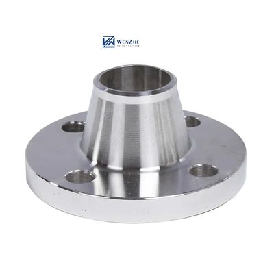 ANSI DIN A105 Carbon Steel Plate Flat Face Pipe Slip On Flange WN Flange Forged Silver