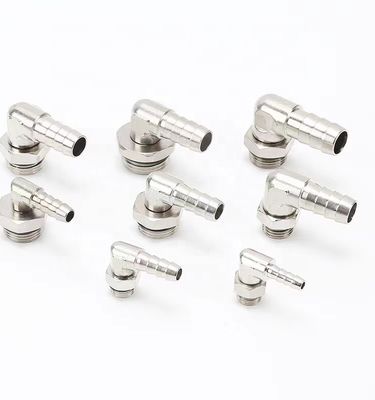 Cylindrical Head Code TBT-PL Quick Coupler for Metal Angle Copper Threaded Joints