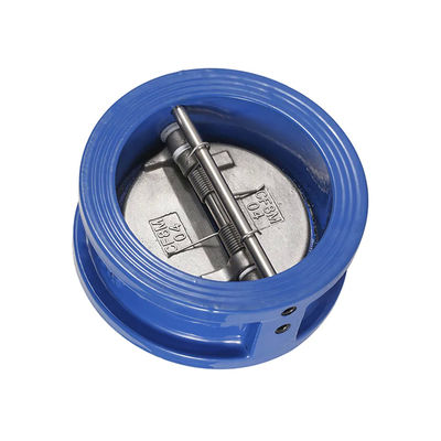 ANSI Standard Silver Ductile Iron Wafer Type PVC 4inch 8inch Flap Type Check Valve
