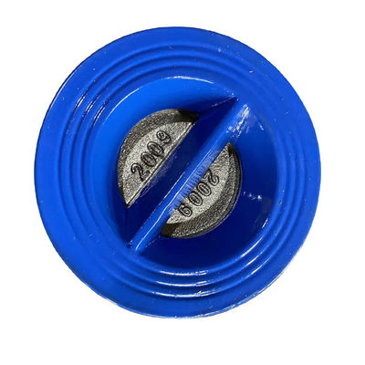 ANSI Standard Silver Ductile Iron Wafer Type PVC 4inch 8inch Flap Type Check Valve