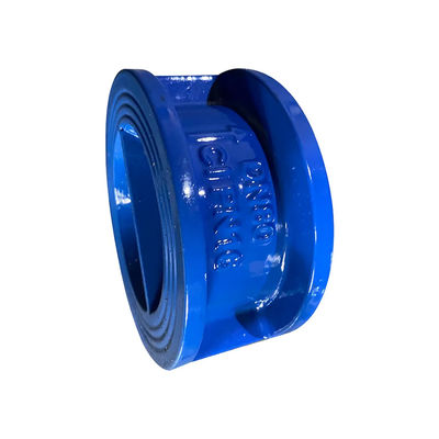 ANSI Standard Silver Ductile Iron Wafer Type PVC 4inch 8inch Flap Type Check Valve