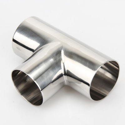 Stainless Steel 304/316L Polishing Surface Sanitary Welding Equal Tee for Beer Industry