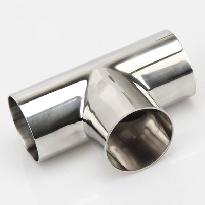 Stainless Steel 304/316L Polishing Surface Sanitary Welding Equal Tee for Beer Industry