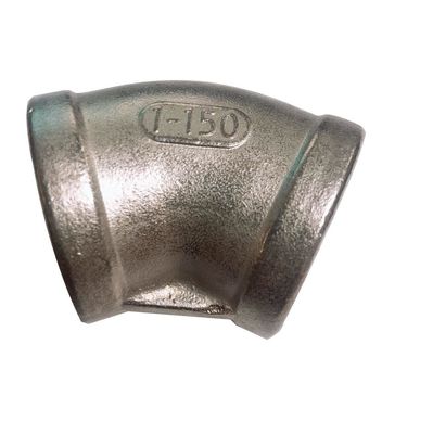 Customized OEM Support for 201 304 Stainless Steel 45 Degree Elbow Female Pipe Fitting