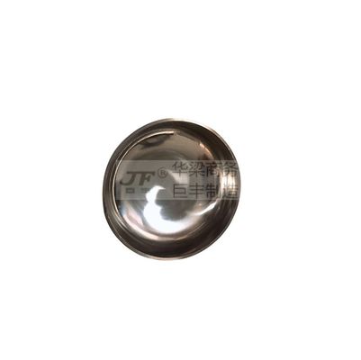 Sanitary SS304/SS316 Welded Oval Head Cap Stainless Steel Spherical End Cap Pipe Fitting