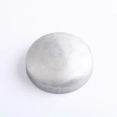 Silver ASTM 12 Inch Oil Seamless End-Cap Titanium Air Valve Cap End Dished Tank Head
