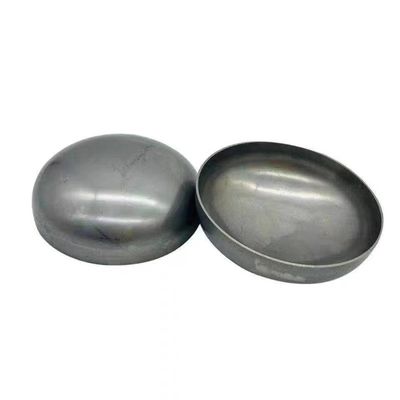 Silver ASTM 12 Inch Oil Seamless End-Cap Titanium Air Valve Cap End Dished Tank Head