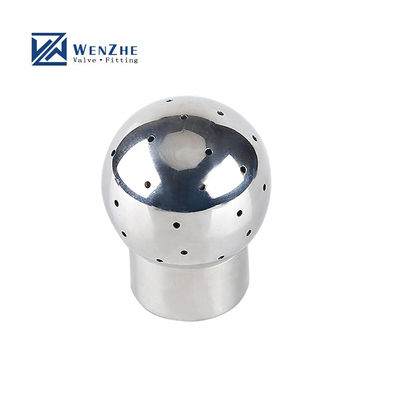 Sanitary 304 316L Stainless Steel 360 Degree CIP Spray Cleaning Ball for Food Beverage