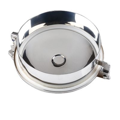 Sanitary Stainless Steel 304 316L Round Manhole Cover for Tank Manway Mirror Polished
