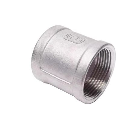 Stainless Steel 304 316 Socket Banded Female Threaded Coupling SS304 201 316 NPT BSPT BSPP