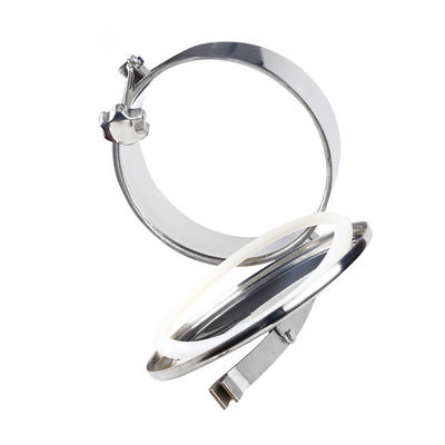 Sanitary Stainless Steel 304 316L Round Manhole Cover for Tank Manway Mirror Polished