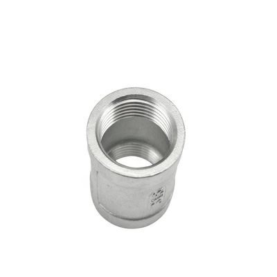 Stainless Steel 304 316 Socket Banded Female Threaded Coupling SS304 201 316 NPT BSPT BSPP