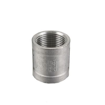 Stainless Steel 304 316 Socket Banded Female Threaded Coupling SS304 201 316 NPT BSPT BSPP