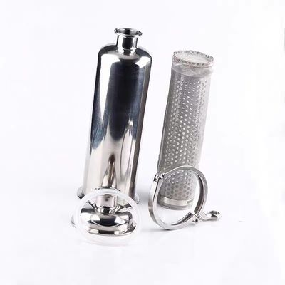 Equal WZ SS304 SS316L Food Grade Microporous Cartridge Filter with Clamp Ends DIN 3A SMS