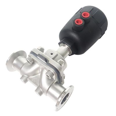 Pneumatic Sanitary Stainless Steel 316L Diaphragm Valve for Water Treatment DN15-DN57