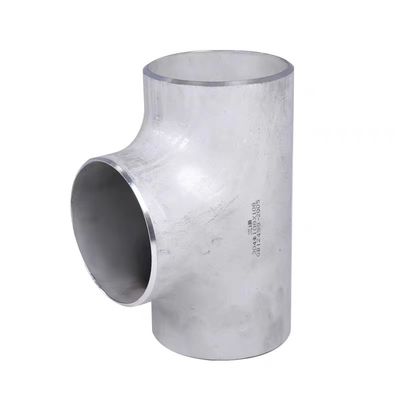 WZ 304 316 Stainless Steel Pipe Fittings Industrial Grade Welded Tee for 1/8"-4" Pipes
