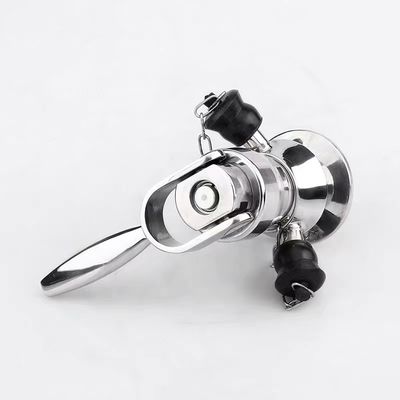 Versatile WZ 316L Stainless Steel Sanitary Sampling Valve for Food Grade Applications