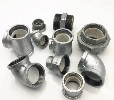 Customized Galvanized Malleable Cast Iron Pipe Fittings for Equal and Connections