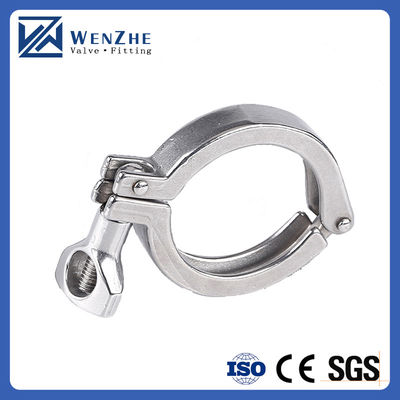 Standard 1.5'' Stainless Steel 304 Single Pin Heavy Duty Tri Clamp with Wing Nut