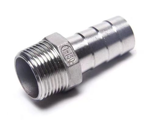 ODM Supported Stainless Steel 3/8'' Hose Barb to 3/8'' Male NPT Fitting for Home Brew