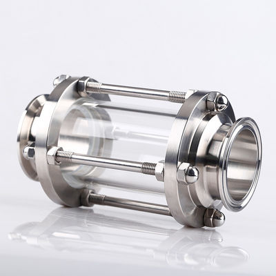 Customizable 3 Inch Tri Clamp Type Sight Glass for Flow Monitoring in Sanitary Systems