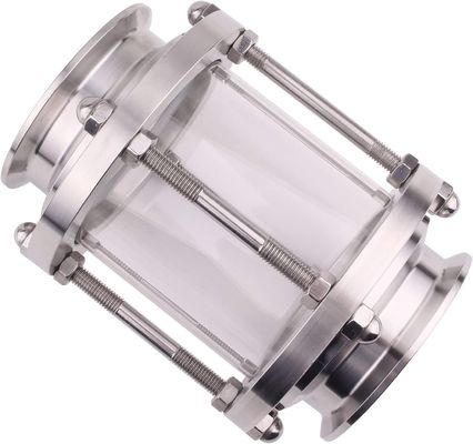 Customizable 3 Inch Tri Clamp Type Sight Glass for Flow Monitoring in Sanitary Systems