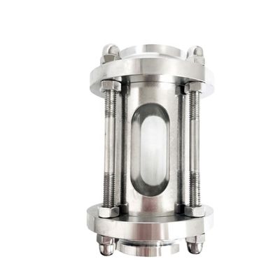 Customizable 3 Inch Tri Clamp Type Sight Glass for Flow Monitoring in Sanitary Systems