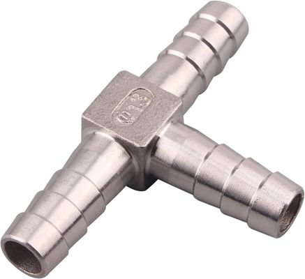 Female Stainless Steel Hose Barb 3 Way Tee T Shape Barbed 1/2 inch Union Home Brew Fitting
