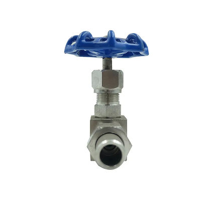 304 316L Straight Way Female Welded Ball Needle Valve for High Pressure Sanitary