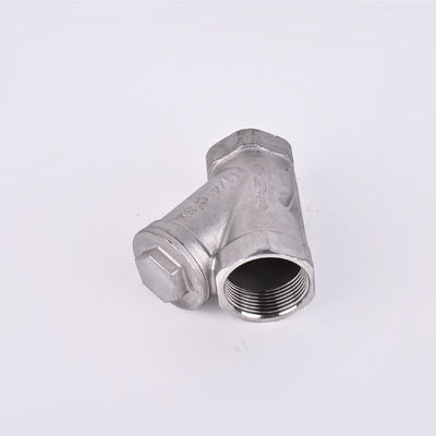 Y Type Strainer Filter Valve for Female Thread Connection DN50 Stainless Steel 201 304