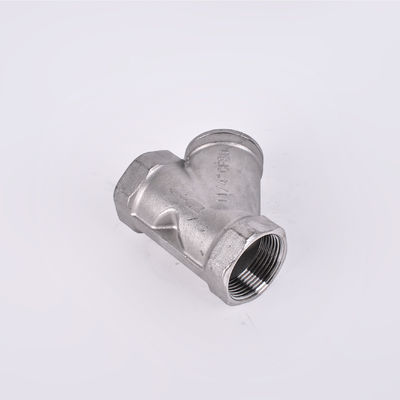 Y Type Strainer Filter Valve for Female Thread Connection DN50 Stainless Steel 201 304