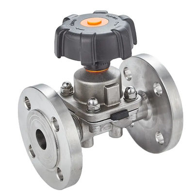 Stainless Steel Sanitary Tri-Clamp 3-Way Diaphragm Valve for Customized Requirements