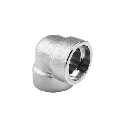 General DN25 SS316 Forged Stainless Steel 304 316L Socket Welding Elbow with General