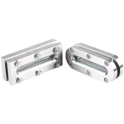 304 316 Stainless Steel Rectangular Welding Sight Glass for Customized Specifications