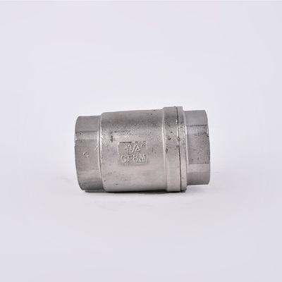 One Way Non Return H12 Check Valve for Water Media RTS Stainless Steel 201 304 NPT BSP