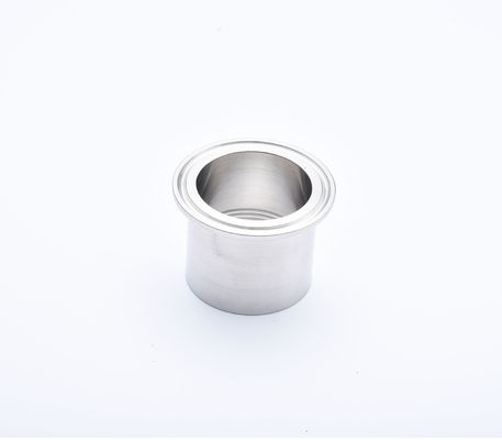 304 Stainless Steel Vacuum Connector Flange Blind Fitting with Quick-Connecting Clamp
