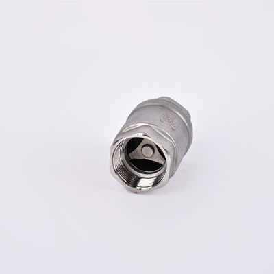 One Way Non Return H12 Check Valve for Water Media RTS Stainless Steel 201 304 NPT BSP