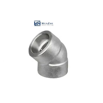 Stainless Steel 304 316 316L 45 Degree Socket Welded Elbow 3000 6000 9000