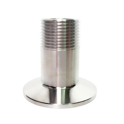 ODM Supported Tri Clamp Npt Bsp Pipe Fittings Male Thread Adapter/Coupling in SS304
