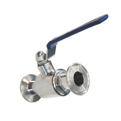 1.5 Inch Tri Clamp Sanitary Butterfly Valve Pull Handle Stainless Steel 304 Standard