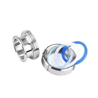 WZ Sanitary SS304 316 Welding Connection Round Sight Glass with Stainless Steel Flange