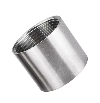 Sanitary Stainless Steel Female Threaded Nipple Coupling Pipe Fitting for RTS 1/4''-4.0