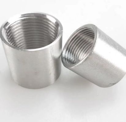 Sanitary Stainless Steel Female Threaded Nipple Coupling Pipe Fitting for RTS 1/4''-4.0