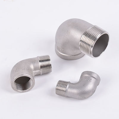 Round Head Code 90 Degree Street Elbow for NPT Male and Female Thread Connection Joint